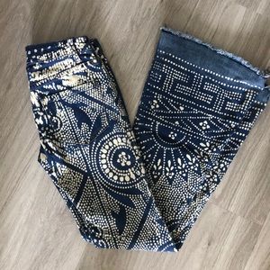 Free People Printed Pants